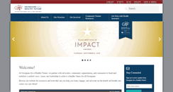 Desktop Screenshot of healthyfuturega.org